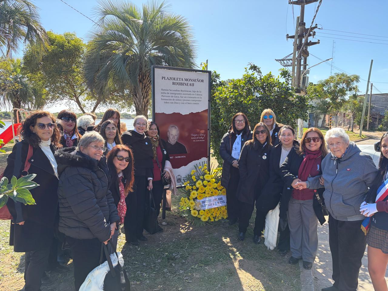 Participamos del homenaje a Monseñor en su ciudad natal Participamos del homenaje a Monseñor en su ciudad natal